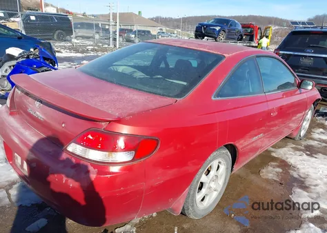1999 Toyota Camry Solara Sle из США, поврежденный, VIN 2T1CF28P9XC196108